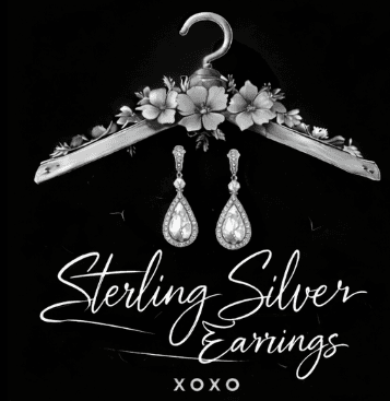 Sterling Silver Earrings - Styled Society xoxo
