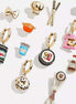 Food Theme Copper Asymmetry Earring Earrings Styled Society xoxo
