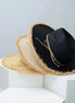 Frayed Brim Straw Hat Hats Styled Society xoxo