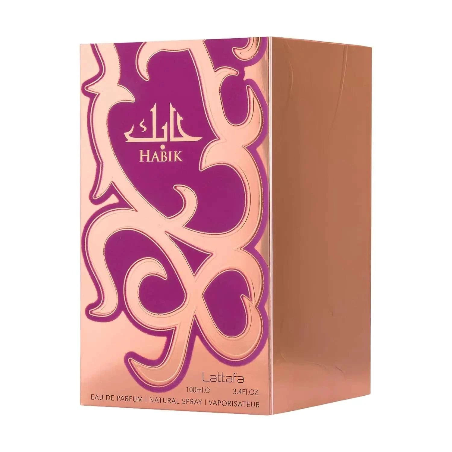 Lattafa Habik Eau de Parfum Spray – Long-Lasting Floral, Fruity & Musky Fragrance for Women (3.4 oz / 100 ml) Fragrance United States Styled Society xoxo