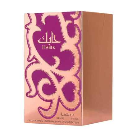 Lattafa Habik Eau de Parfum Spray – Long-Lasting Floral, Fruity & Musky Fragrance for Women (3.4 oz / 100 ml) Fragrance United States Styled Society xoxo